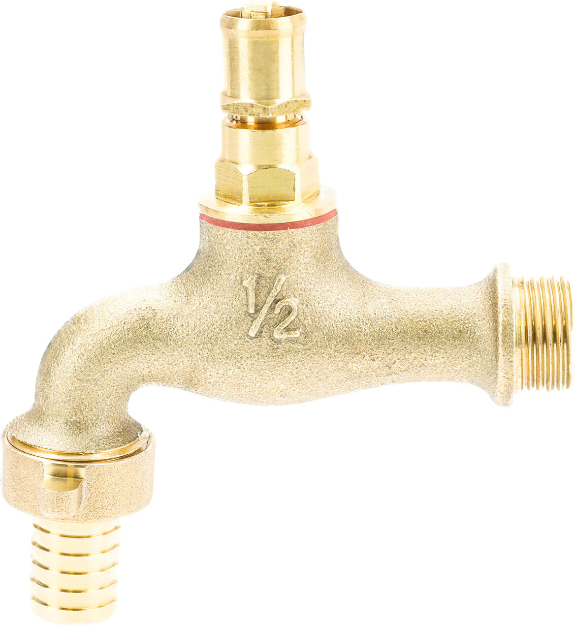 Robinet arrosage à tête cache entrée M1/2 bec 3/4 GARIS R3913CE