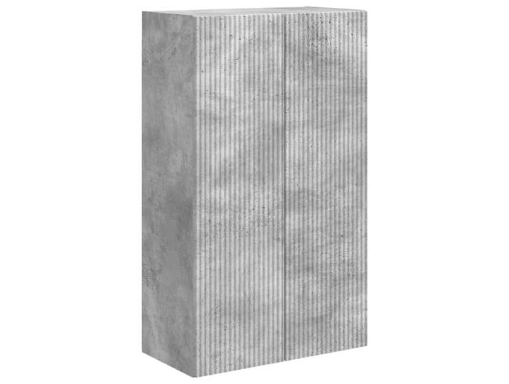 Meuble tv mural rectangulaire 60 x 31 x 100 cm bois marron