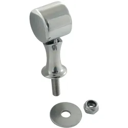 Handlaufendstück mit Gewinde, A4, M8x28mm, für Rohr 25mm