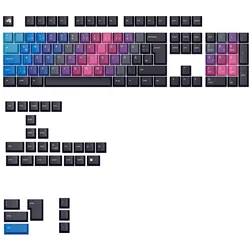 Glorious PC Gaming Race Glorious GPBT Gradient Keycaps - Afterparty - DE Qwertz, Keycaps, Mehrfarbig