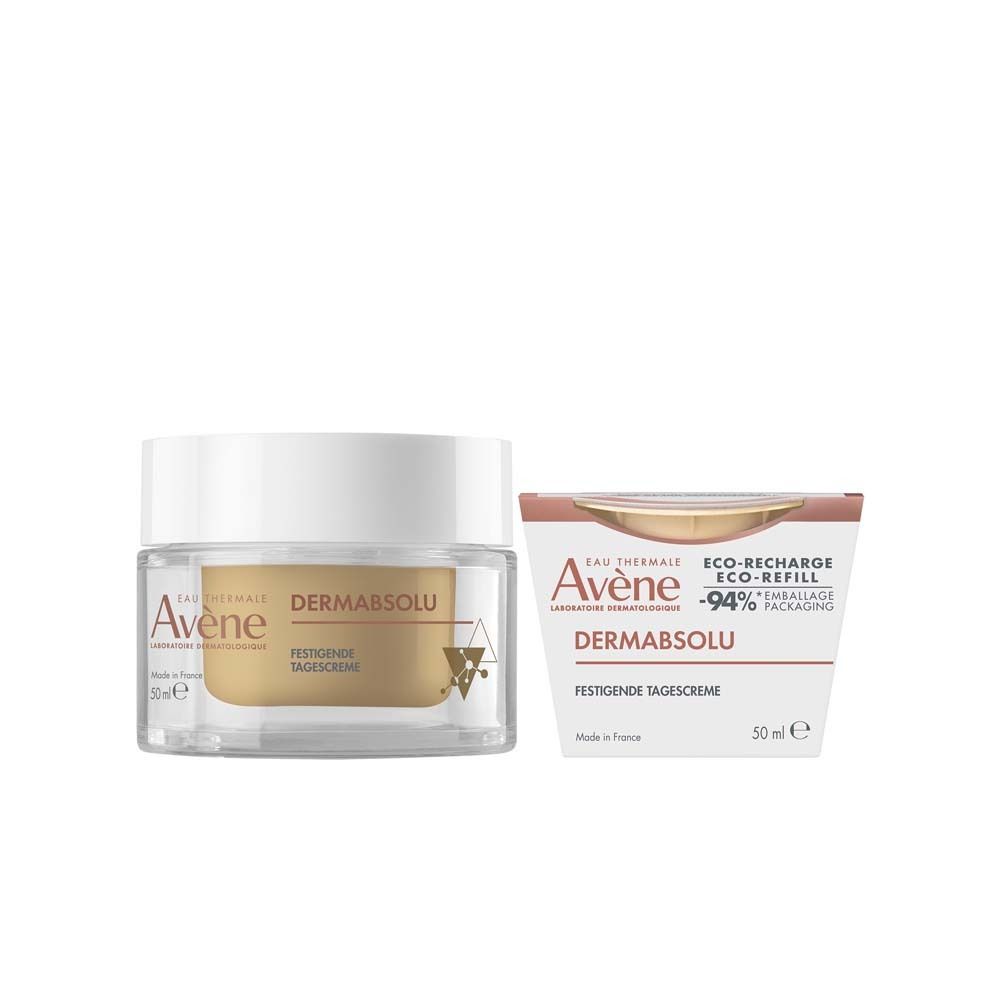 Avène Dermabsolu festigende Tagescreme + Nachfüllpa 2x50 ml