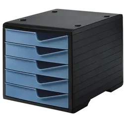 Styro Schubladenbox »Styroswingbox schwarz« schwarz