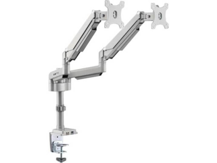 Eaton - Support Ordinateur Portable 2 Écrans Bras Flexible En Aluminium 1 Po