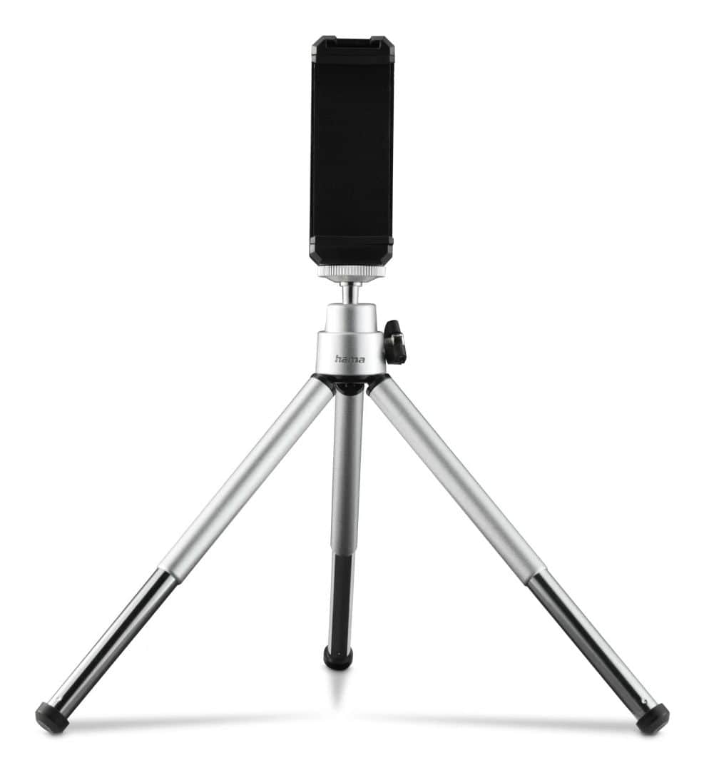 Hama 3 Bein(e) Smartphone-/Digital-Kamera 004666 Fancy 2in1 (Silber) 00004666