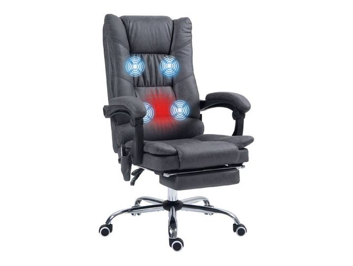 FELIXLEO Bürostuhl Massagestuhl Bürostuhl Massagefunktion Fußstütze höhenverstellbar (1 St)