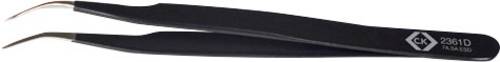 C.K T2361D ESD Pinzette 7a SA-ESD Spitz, gebogen, fein 120mm
