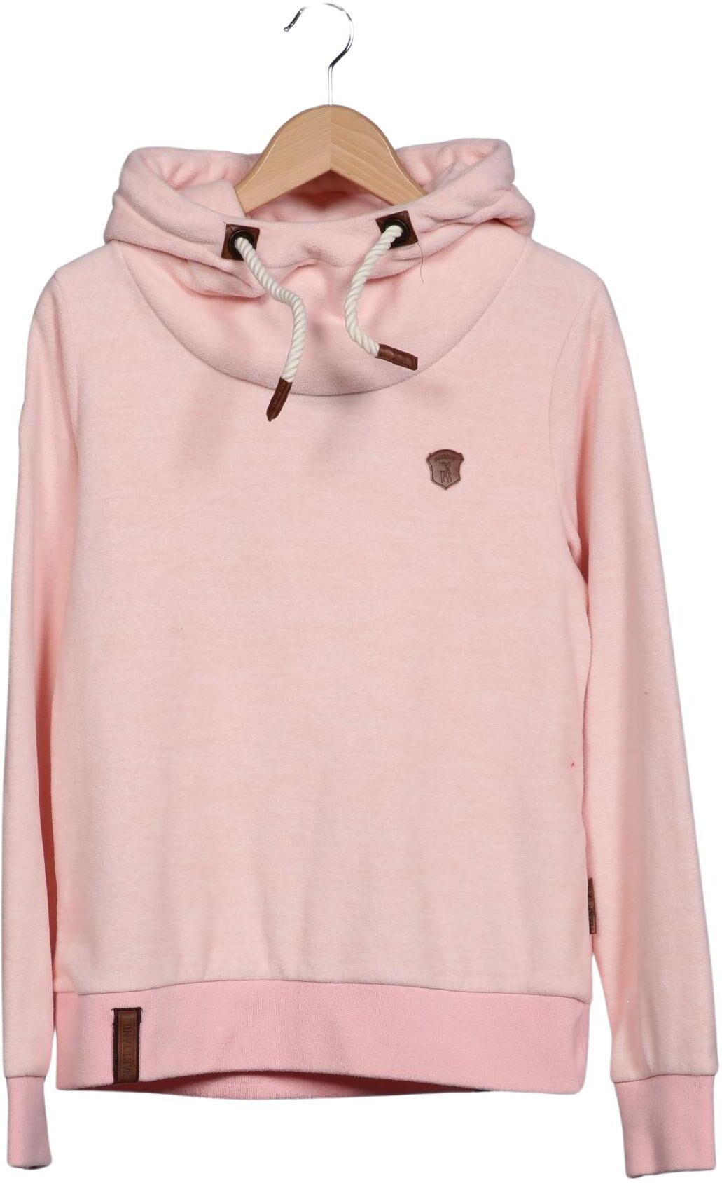 Naketano Damen Kapuzenpullover, Pink, Gr. L, Synthetik - Second Hand