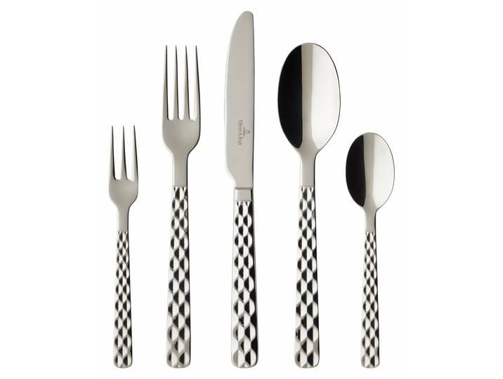Villeroy & Boch Tafelbesteck 30-tlg. BOSTON, silber, Edelstahl