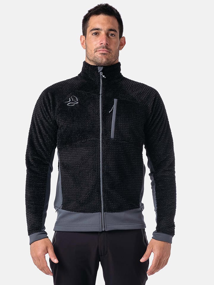 TERNUA Fleecejacke "Lofter" in Schwarz/ Grau - M
