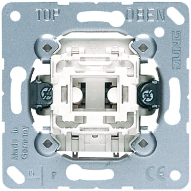 Jung Bouton-poussoir 10AX 250V 1 pôle, contact NO 531 U (531U)