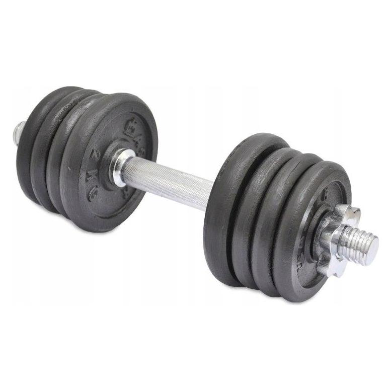 Master Gusseisen-Hantel, verstellbar, 15 kg (MAScinka15)