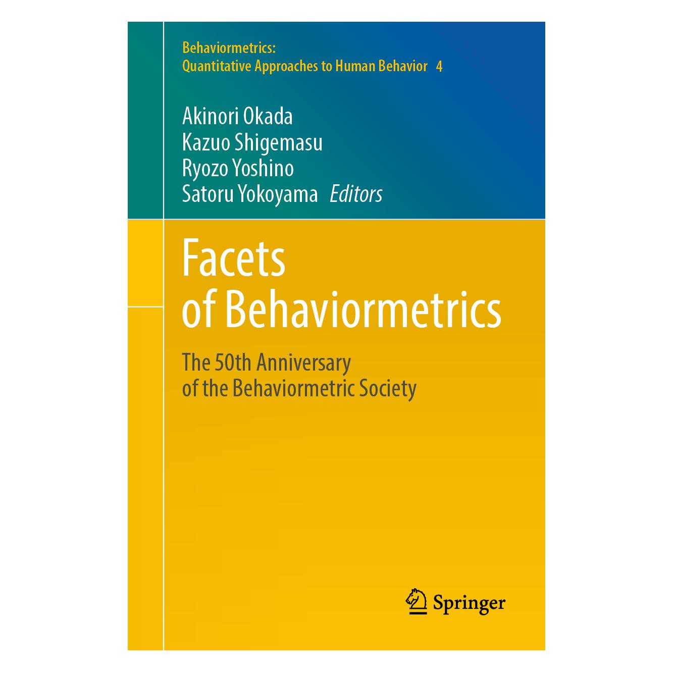 Springer Facets of Behaviormetrics (Englisch, Hardcover, Akinori Okada, Kazuo Shigemasu, Ryozo Yoshino, Satoru Yokoyama) (61646075)