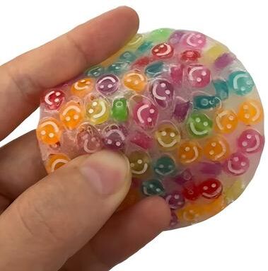 Friendly Fresh Finds Mini Sensory Fidget Toy Mat Skin Picking Game Mat For Anxiety & Autism Therapy smile