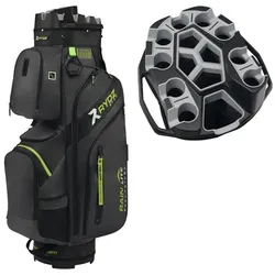 Rydz Big Rick Silence 14 Cartbag dunkelgrau/lime