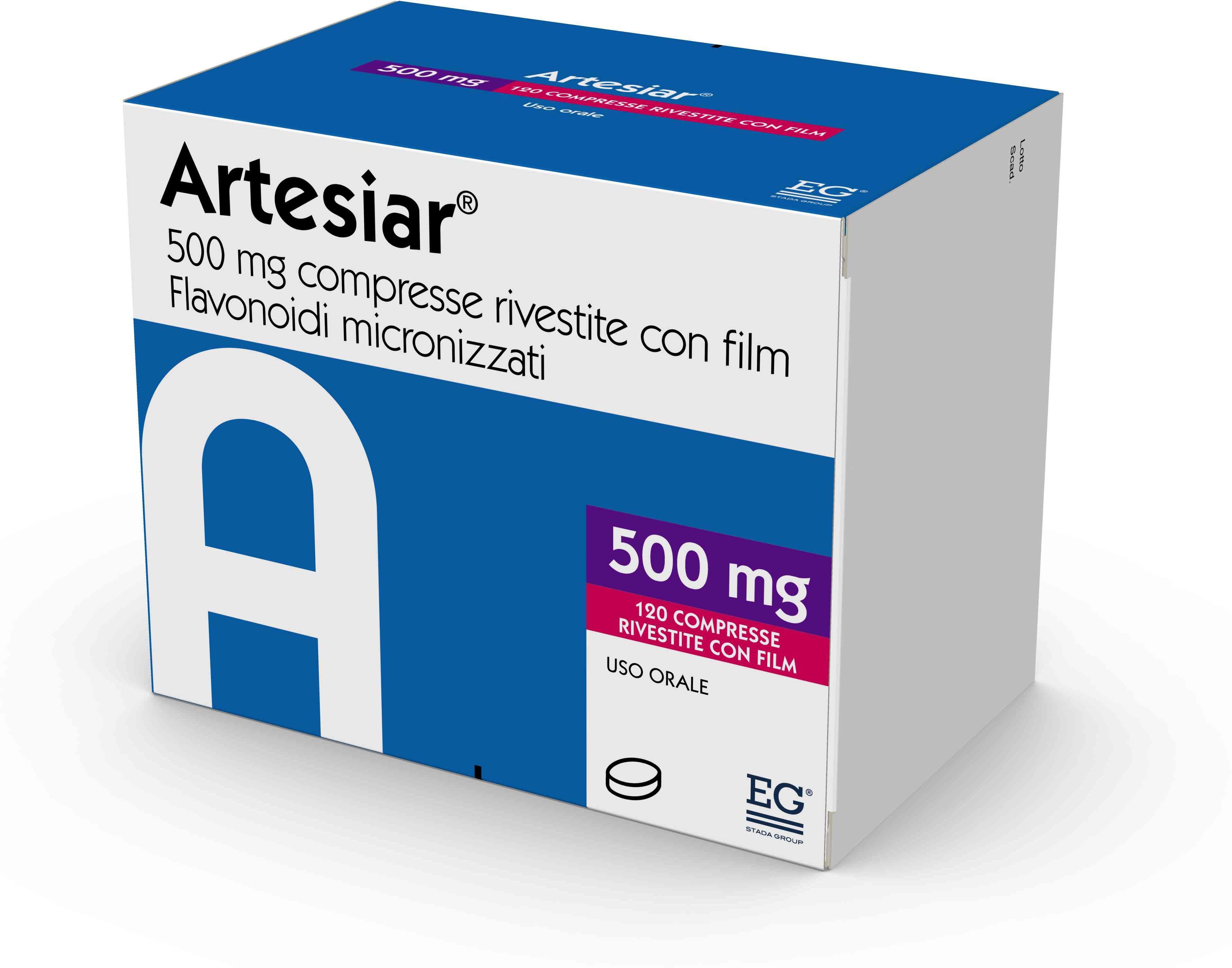 EG SpA ARTESIAR 450/50mg 120Cpr
