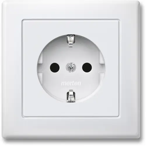 Merten Steckdose System M Polarweiß MEG2300-1519 1St.