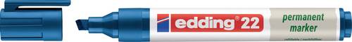 Edding edding 22 permanent marker EcoLine 4-22003 Permanentmarker Blau wasserfest: Ja