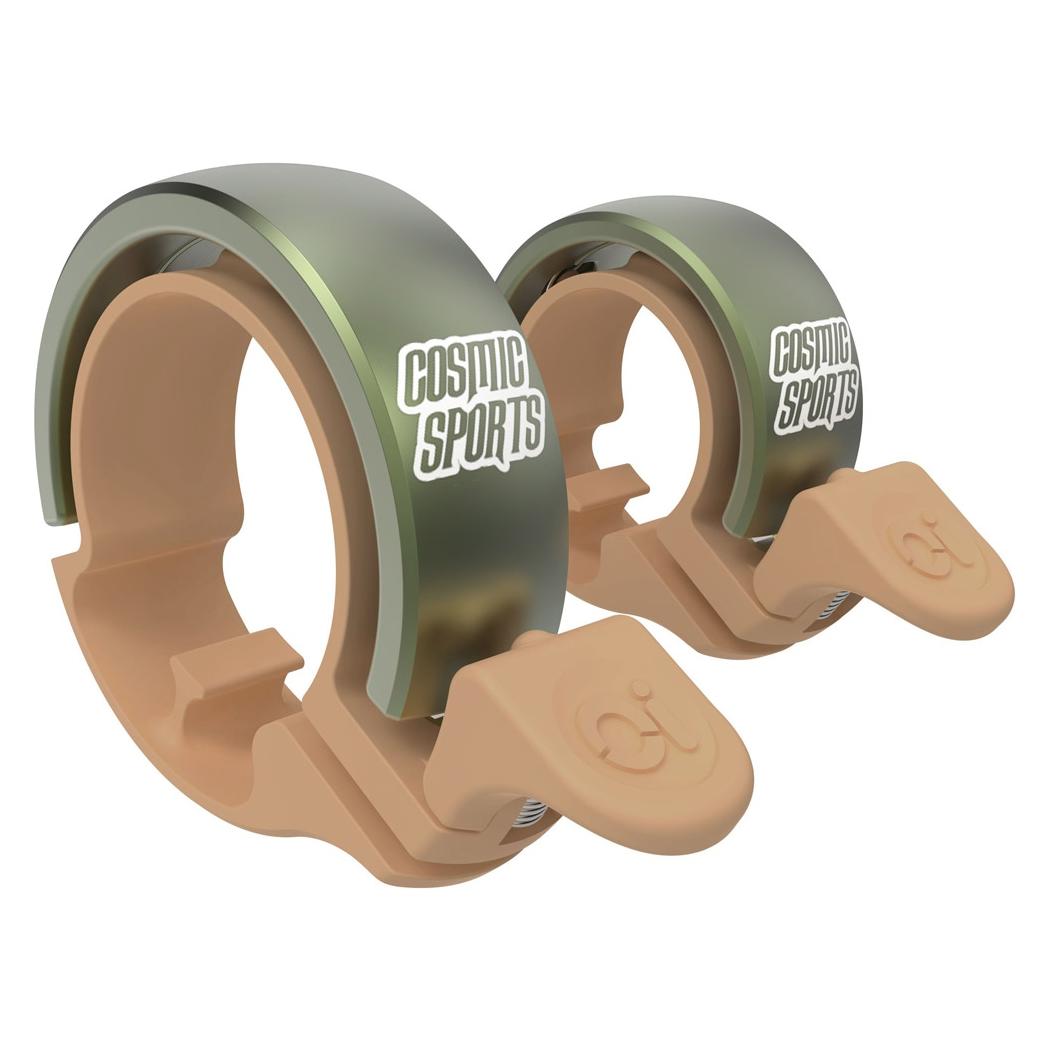 knog. Oi Classic Small Fahrradklingel, 22.2mm, sand brown/matte desert sage (40086275)