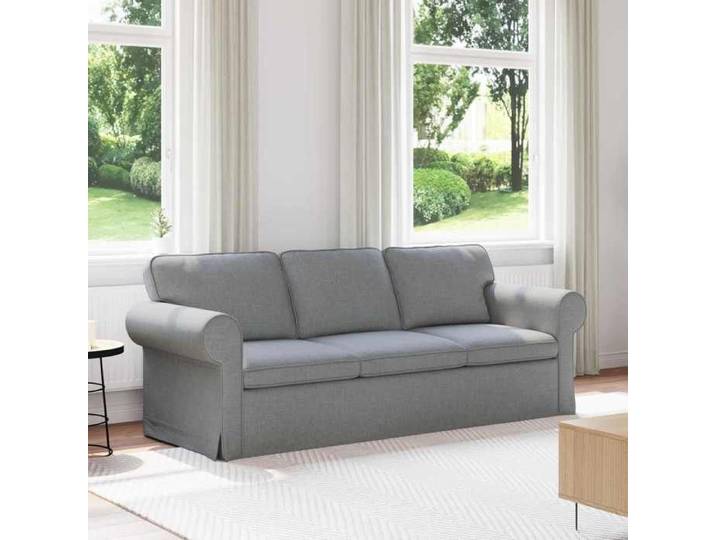 NEW 2026  Canapé moderne - Design ergonomique - pour salon - Gris clair 215x82x80 cm L1723