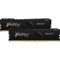 DIMM 32 GB DDR4-3600 (2x 16 GB) Dual-Kit, Arbeitsspeicher schwarz, KF436C18BBK2/32, Beast, INTEL XMP