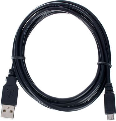the sssnake USB 2.0 Cable Type A/Micro 2m Schwarz