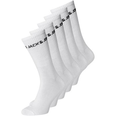 Jack & Jones "JACBASIC LOGO TENNIS SOCK 5 PACK NOOS" Packung, 5 Paar tlg.