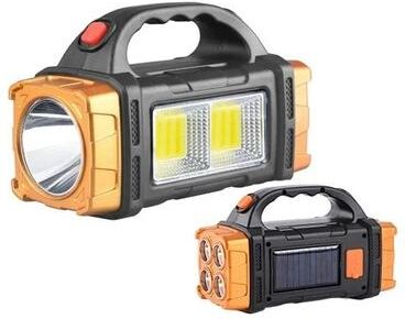 Uplifted Finds Solar Sync Hybrid Power Lantern High Fidelity Tactical Flashlight & COB Work Light System 2 Cob Gold