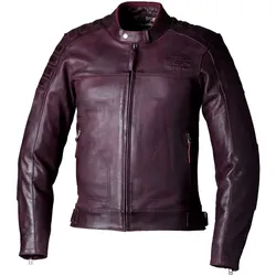 RST IOM TT Brandish 2, Lederjacke - Dunkelrot - M