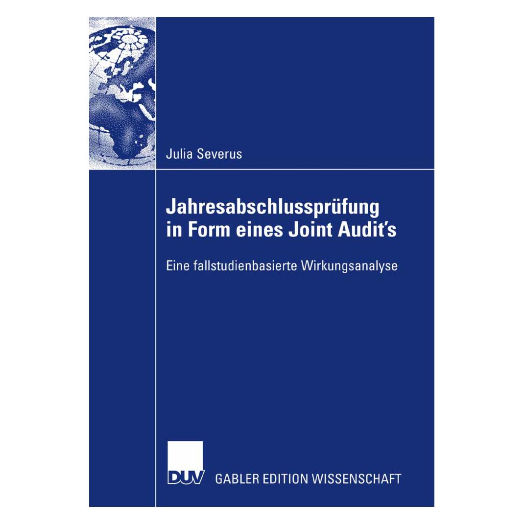DUV Jahresabschlussprüfung in Form eines Joint Audit's (Deutsch, Softcover, Julia Severus) (7388962)