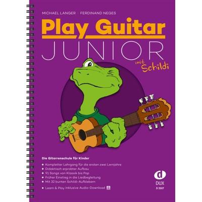 Play Guitar Junior mit Schildi -