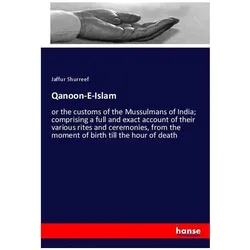 Qanoon-E-Islam, Sachbücher von Jaffur Shurreef