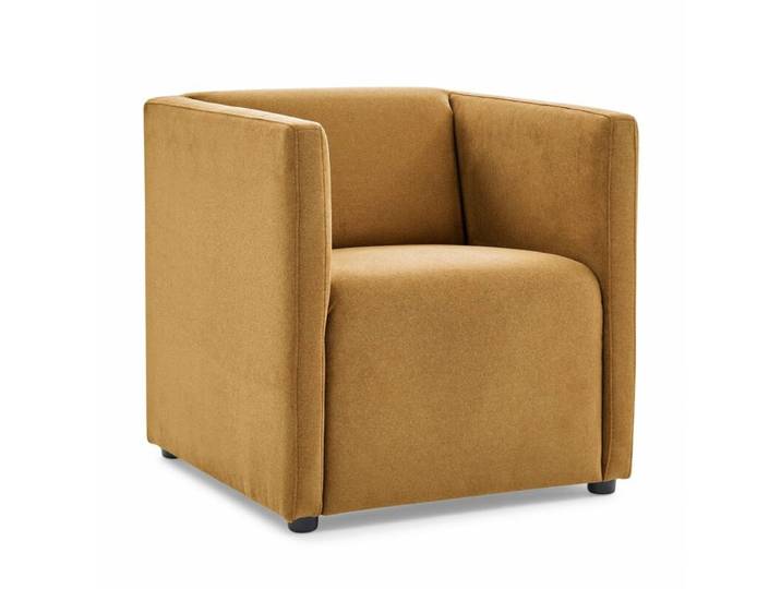 Calizza Interiors Grivola Sessel - Flachgewebe Eco-Soil 23 mais Modern, Zeitlos