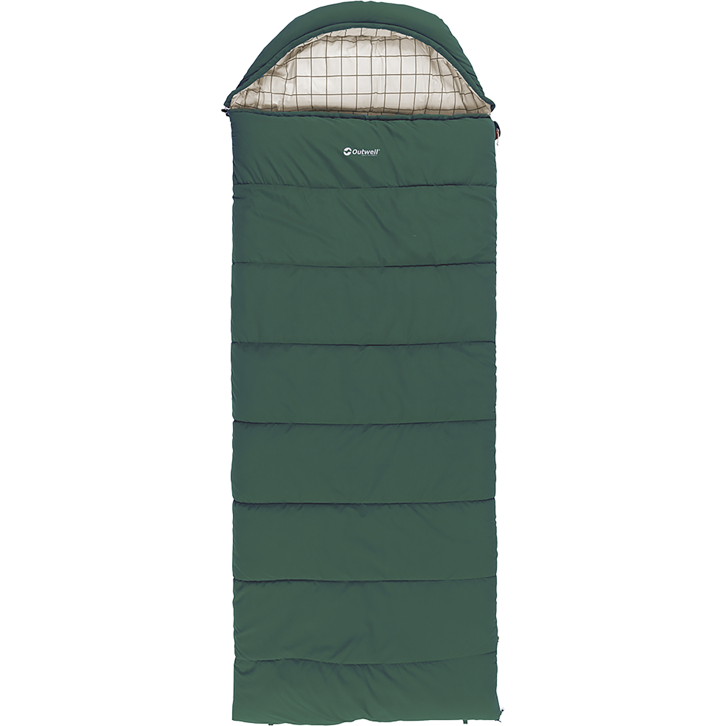 Outwell Camper Prime Schlafsack Kunstfaserschlafsäcke gruen Größe max. 200cm Camping