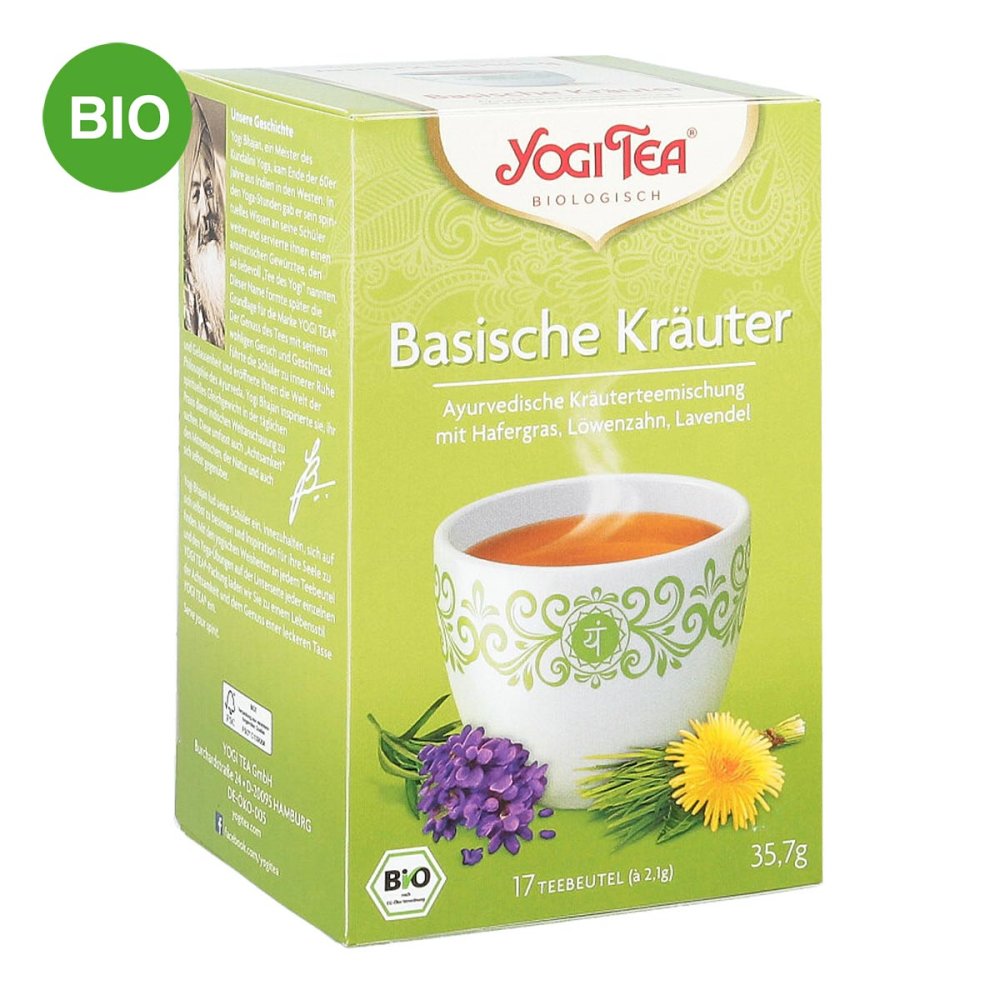 YOGI TEA GmbH Yogi Tea Basische Kräuter Filterbeutel 13416529