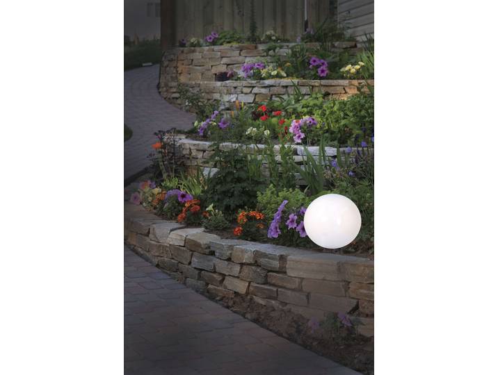 home24 Padverlichting Ø 50cm wit/zwart