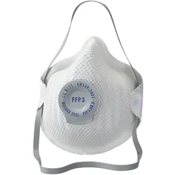Moldex, Atemschutzmaske, Klassiker 255555 Feinstaubmaske mit Ventil FFP3 D 5 St. DIN EN 149:2001, DIN EN 149:2009. (FFP3 D, 5x)