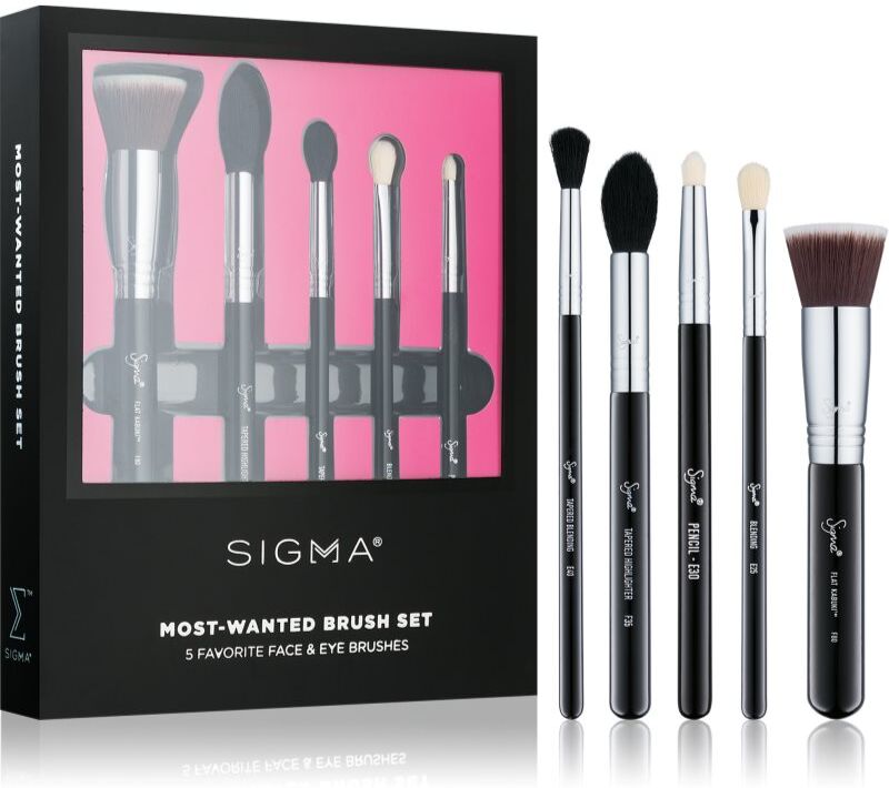 Sigma Beauty Brush Set Most-wanted brush set for the face