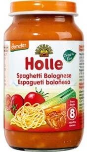 Holle Tarrito Espagueti a la Bolognese +8M 220g