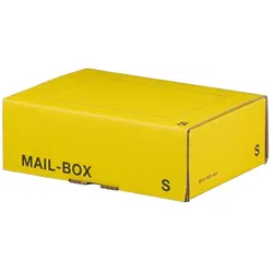 Mailbox wiederverschließbar 249 x 175 x 79 mm Gelb S