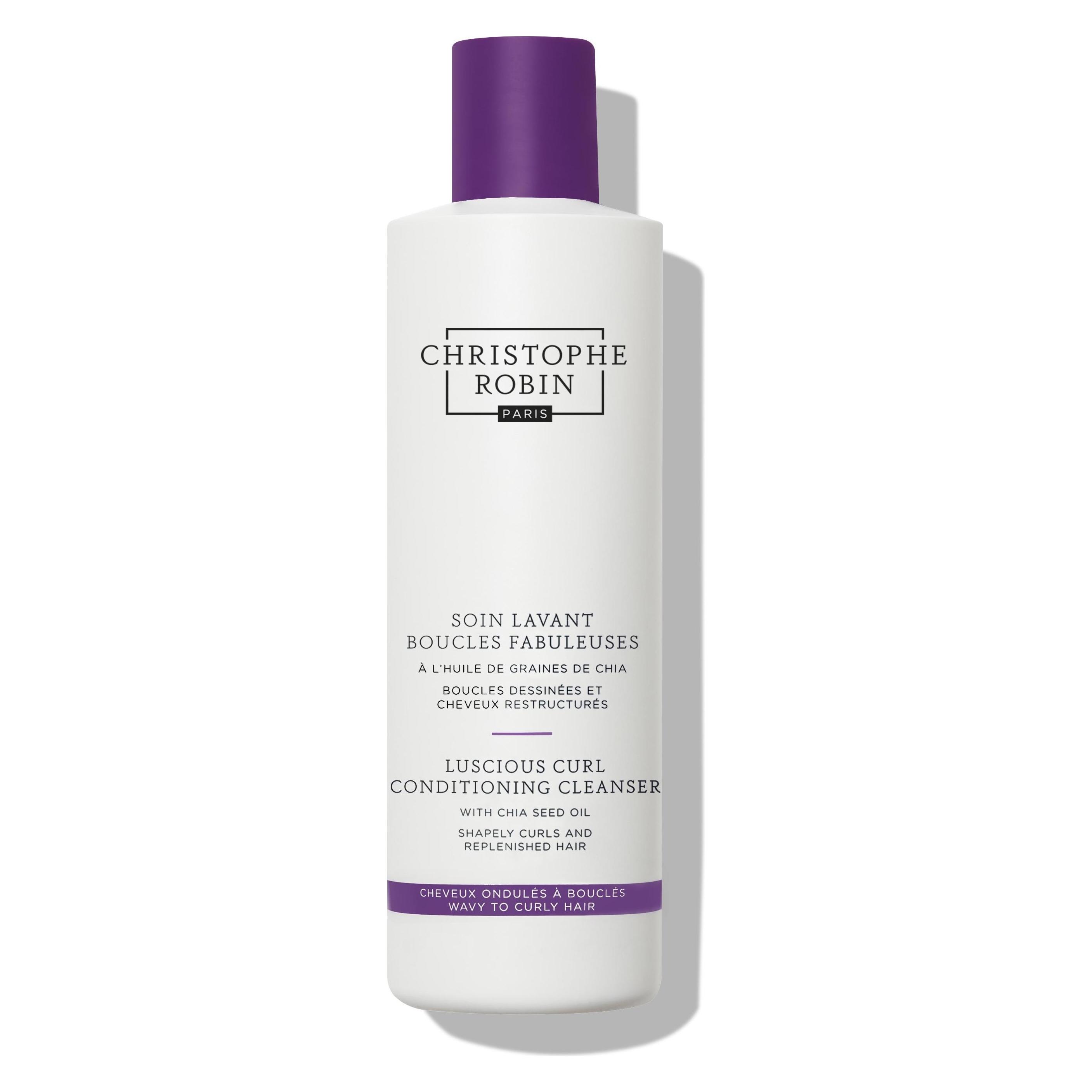 Christophe Robin Luscious Curl Conditioning Cleanser with Chia Seed Oil (Flüssiges Shampoo, 250 ml) (5056379589955)