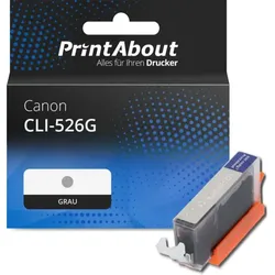 Druckerpatrone kompatibel mit Canon CLI-526G - Grau