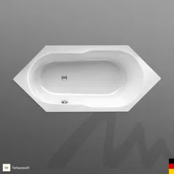 Mauersberger Badewanne „oleca“ 1900 × 850 mm in Edelweiß (matt)