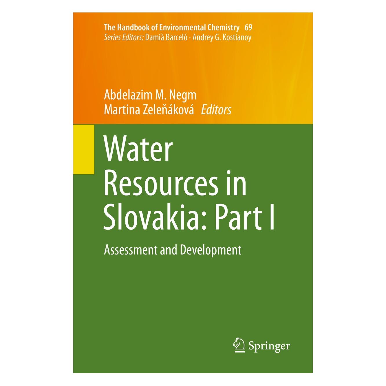 Springer Water Resources in Slovakia: Part I (Englisch, Hardcover, Abdelazim M. Negm, Martina Zeleňáková) (9783319928524)
