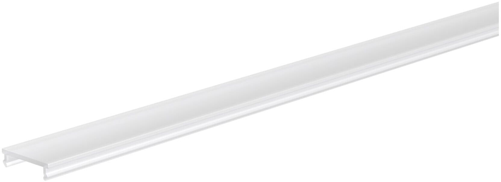 EVN Lichttechnik Profilabdeckung flach opal 200cm KAMF200 ; evn_lichttechnik)