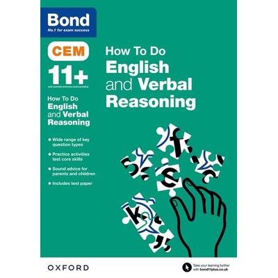CEM How To Do: Bond 11+ English and Verbal Reasoning (for Cambridge Select Insight), Taschenbuch von Bond 11,Michellejoy Hughes, Oxford University