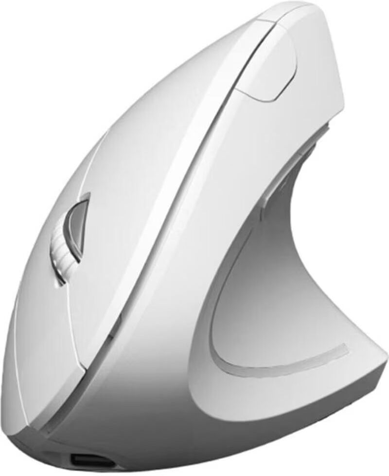 Subblim Ratón Inalámbrico Glide Vertical Ergo Dual Battery Blanco Talla Única Unisex