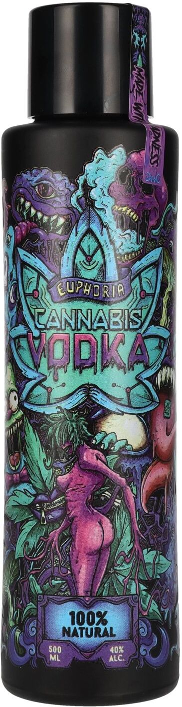 EUPHORIA Cannabis Vodka Madness Edition 40% Vol. 0,5l