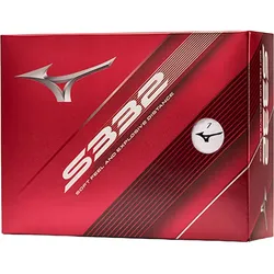 Mizuno Golfbälle S332 - 12er Pack, weiss