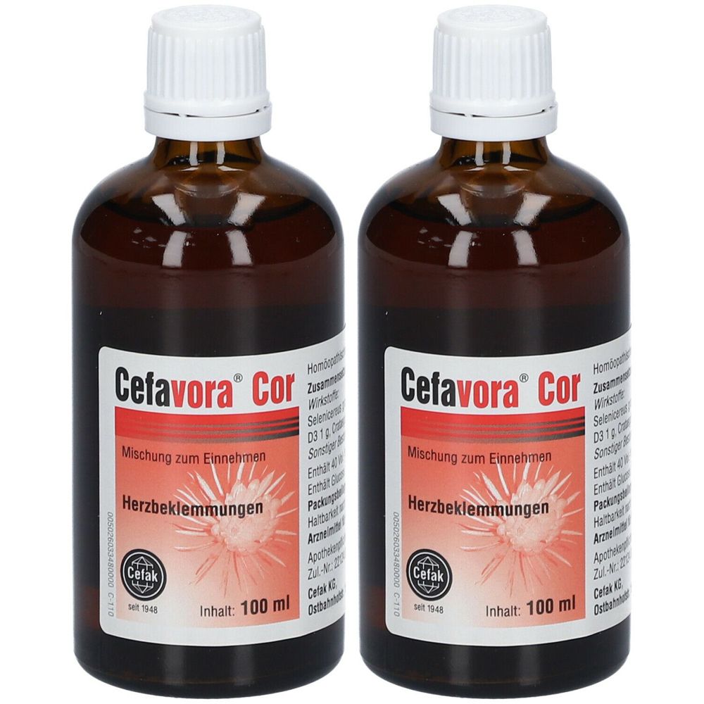 Cefavora Cor Tropfen Doppelpack 2x100 ml