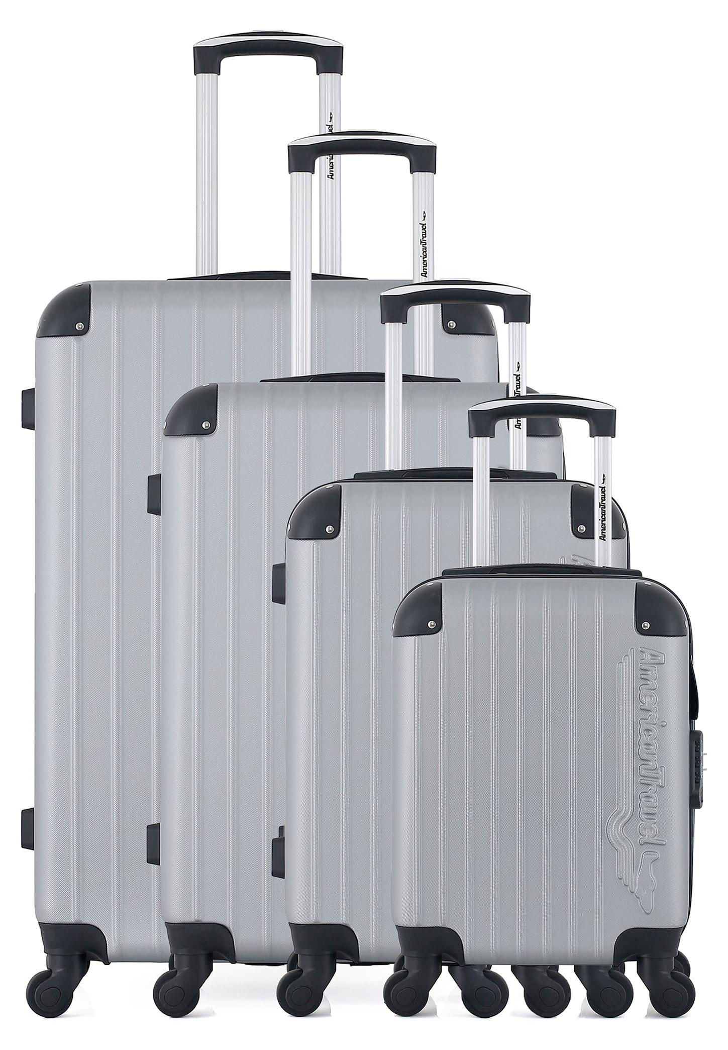 AMERICAN TRAVEL - 4er-Set Koffer BUDAPEST-M 75 cm, 4 Rollen